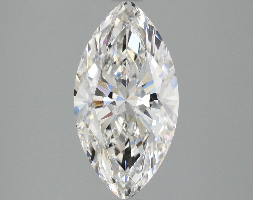 Lab-Grown Marquise Diamond - 1.96 Carats, F Color, VVS2 Clarity - Certified by IGI - Report Number: LG666427470