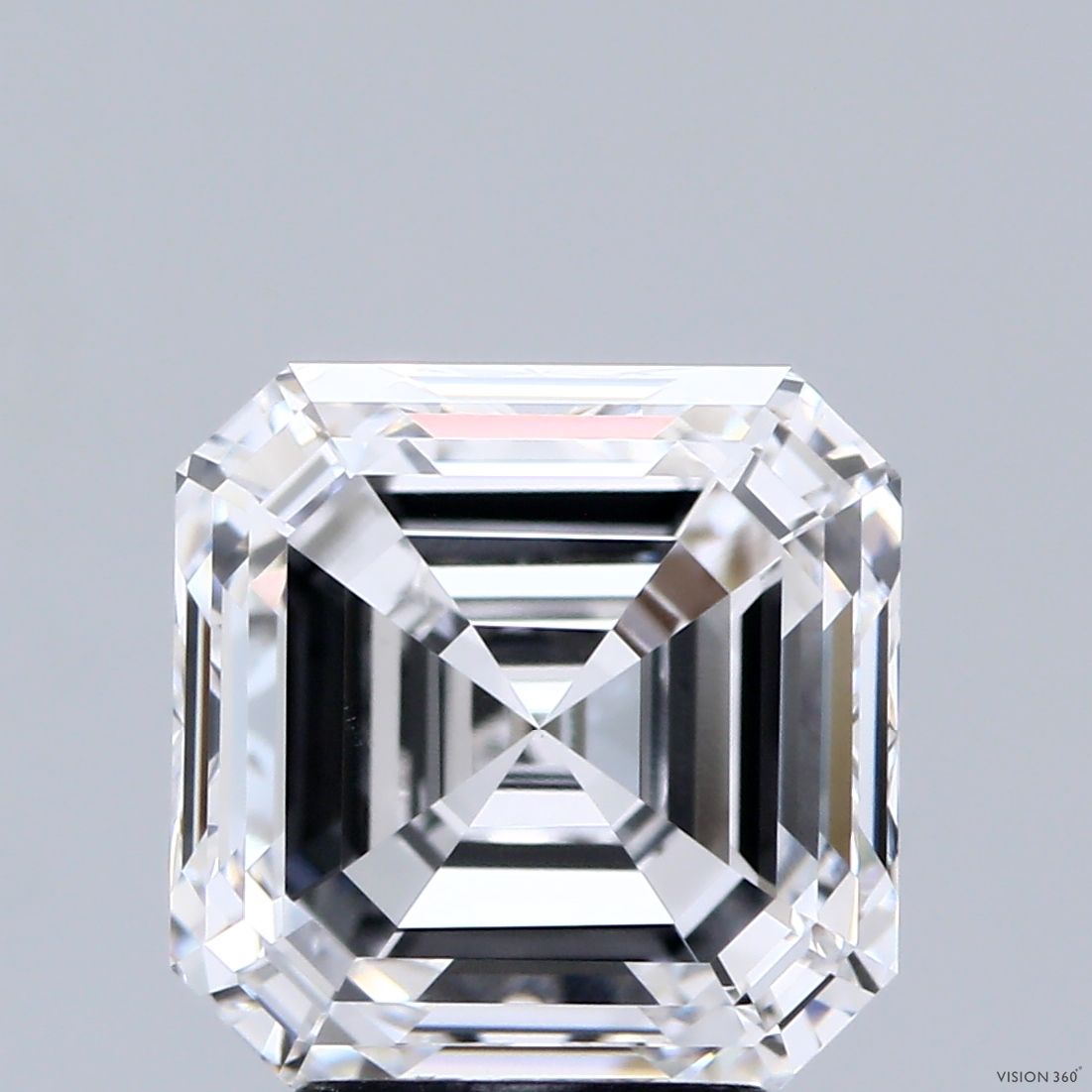 Lab-Grown Asscher Diamond - 4.1 Carats, D Color, VVS2 Clarity - Certified by IGI - Report Number: LG714501535