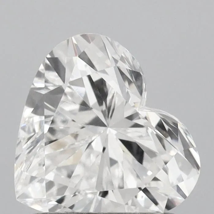 1.06ct Heart Lab Grown Diamond (Colour E, Clarity VVS2, IGI Certified)