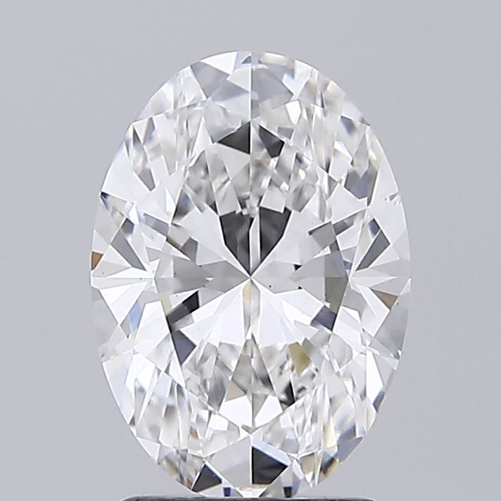 Lab-Grown Oval Diamond - 2.1 Carats, F Color, VS1 Clarity - Certified by IGI - Report Number: LG719546462