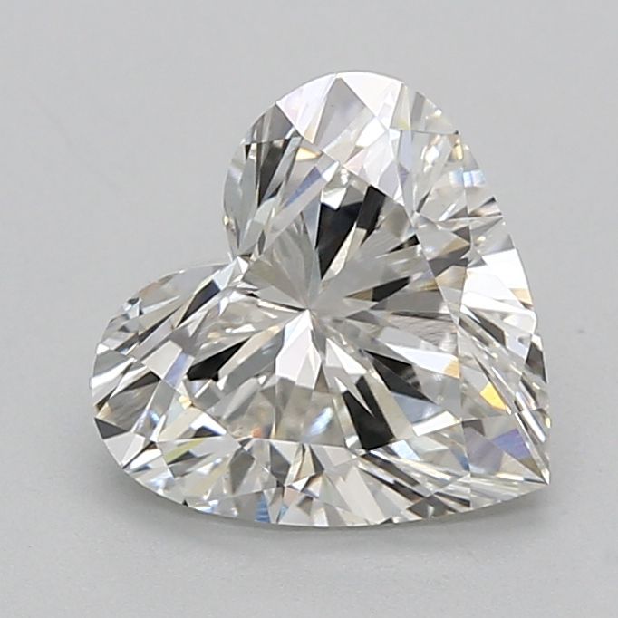 Lab-Grown Heart Diamond - 2.53 Carats, F Color, VVS2 Clarity - Certified by IGI - Report Number: LG660495932