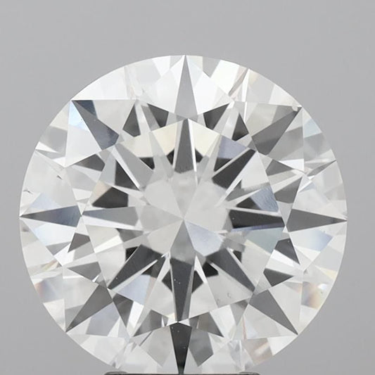 Lab-Grown Round Diamond - 5.01 Carats, E Color, VS1 Clarity - Certified by IGI - Report Number: LG689505244