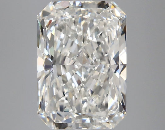 Lab-Grown Radiant Diamond - 4.59 Carats, F Color, VS2 Clarity - Certified by IGI - Report Number: LG655458232