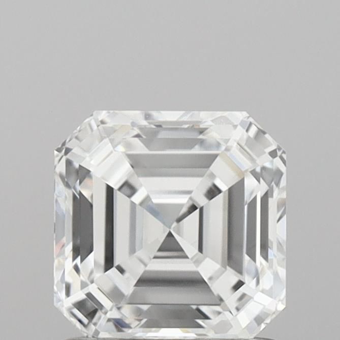 Lab-Grown Asscher Diamond - 1.04 Carats, D Color, VVS2 Clarity - Certified by IGI - Report Number: LG708567125