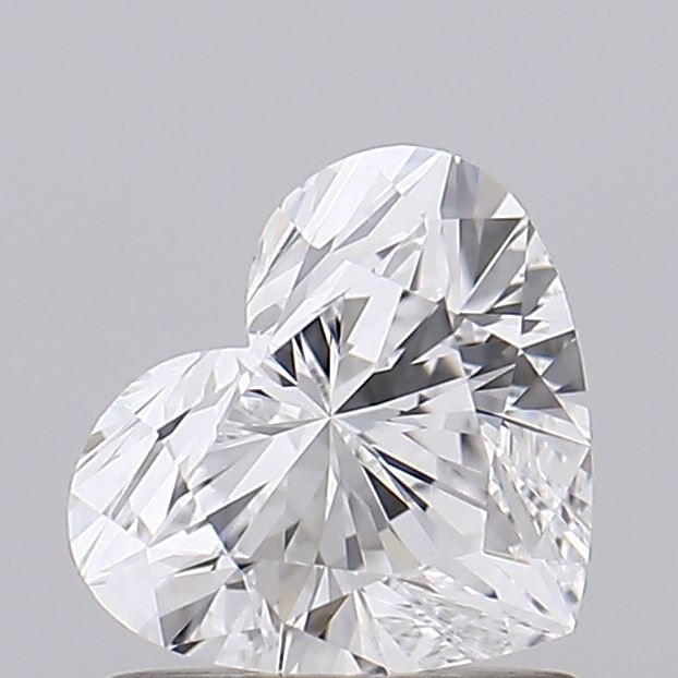 Lab-Grown Heart Diamond - 0.96 Carats, D Color, VS1 Clarity - Certified by IGI - Report Number: LG691583188