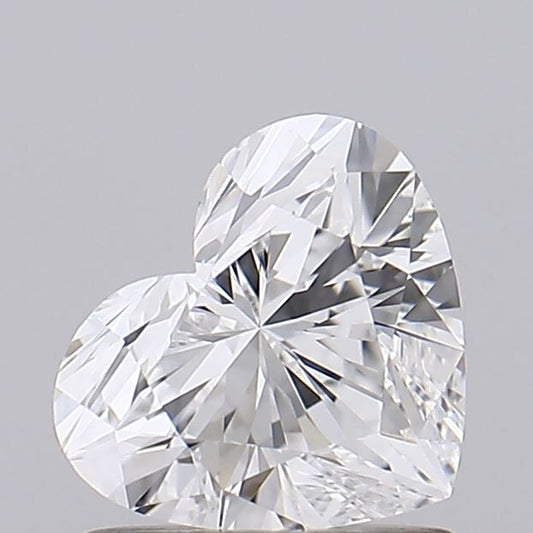 Lab-Grown Heart Diamond - 0.96 Carats, D Color, VS1 Clarity - Certified by IGI - Report Number: LG691583188