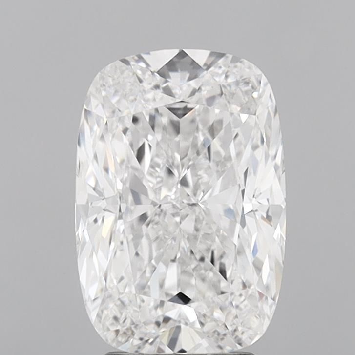 Lab-Grown Cushion Diamond - 3.5 Carats, D Color, VVS2 Clarity - Certified by IGI - Report Number: LG696502666
