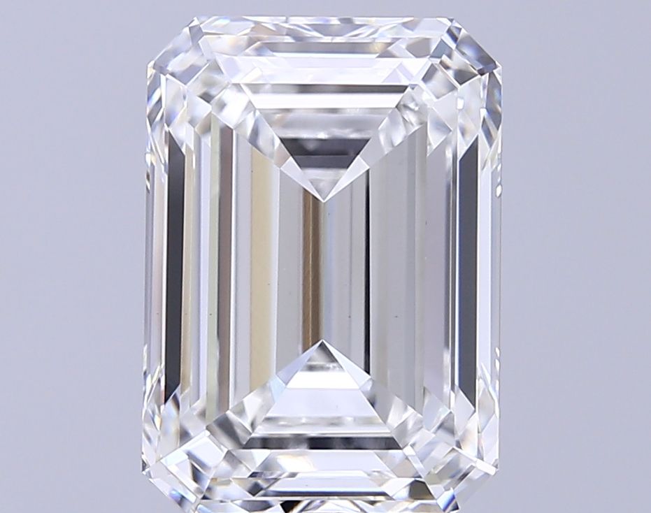 Lab-Grown Emerald Diamond - 7.11 Carats, F Color, VVS2 Clarity - Certified by IGI - Report Number: LG674502700