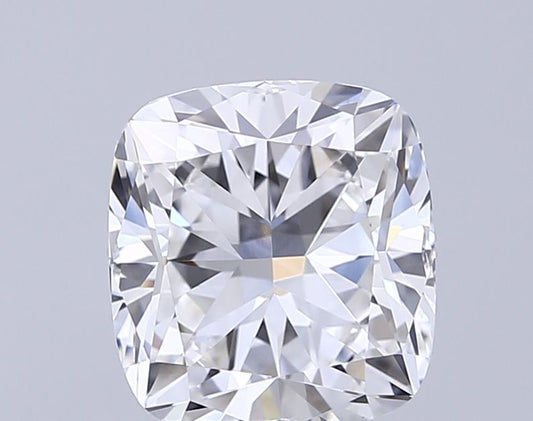 Lab-Grown Cushion Diamond - 3.58 Carats, F Color, VVS2 Clarity - Certified by IGI - Report Number: LG653427126