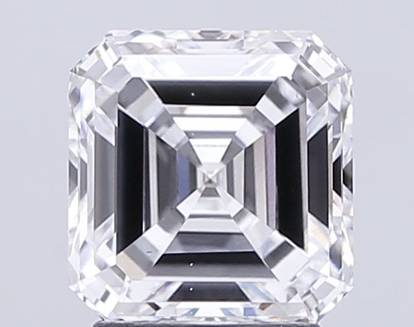 Lab-Grown Asscher Diamond - 2.51 Carats, D Color, VS1 Clarity - Certified by IGI - Report Number: LG707515627