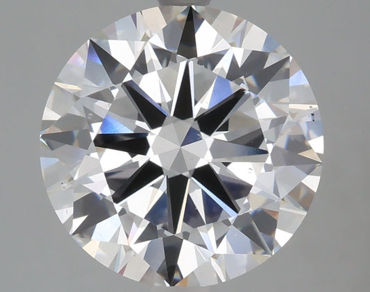 Lab-Grown Round Diamond - 4.01 Carats, E Color, VS2 Clarity - Certified by IGI - Report Number: LG648454567