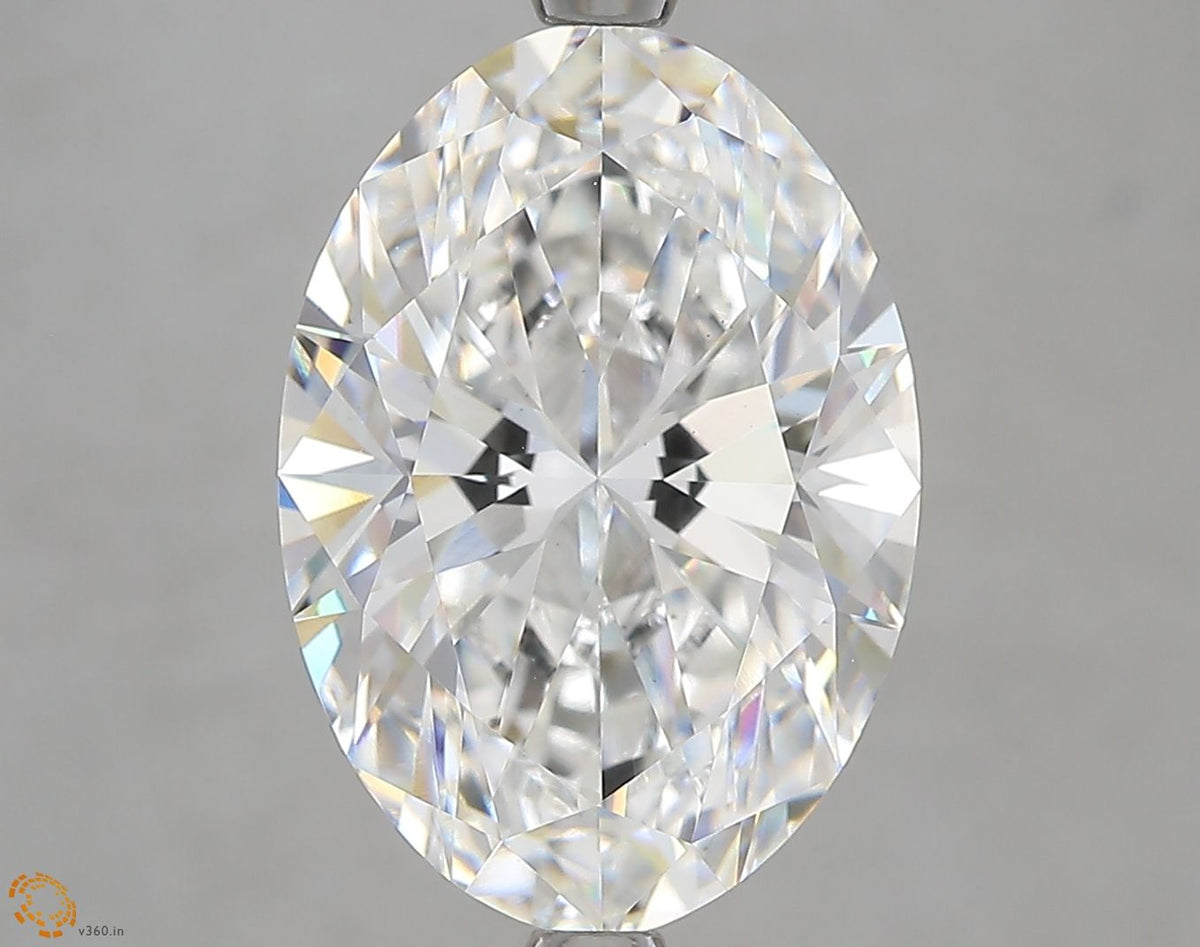 Lab-Grown Heart Diamond - 4.07 Carats, F Color, VS1 Clarity - Certified by IGI - Report Number: LG687524710