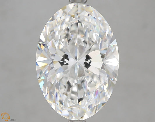 Lab-Grown Heart Diamond - 4.07 Carats, F Color, VS1 Clarity - Certified by IGI - Report Number: LG687524710