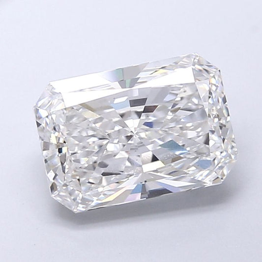 Lab-Grown Radiant Diamond - 3.52 Carats, E Color, VS1 Clarity - Certified by IGI - Report Number: LG713534841