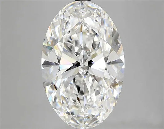 6.44ct Oval Lab Grown Diamond (Colour E, Clarity VVS2, IGI Certified)