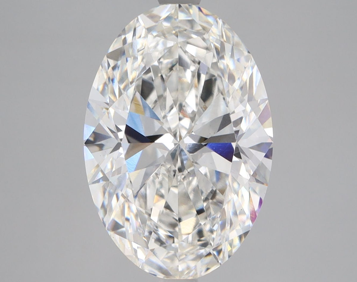 Lab-Grown Oval Diamond - 4.54 Carats, F Color, VS2 Clarity - Certified by IGI - Report Number: LG622496209