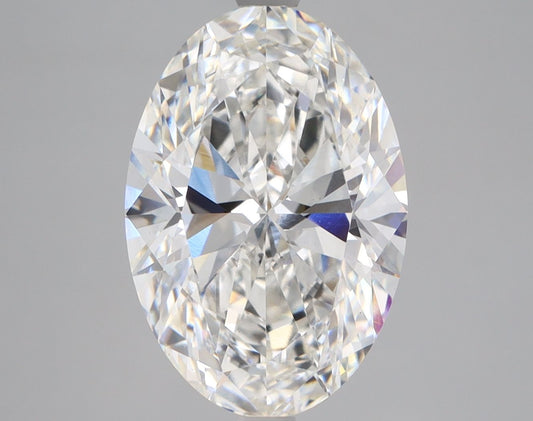 Lab-Grown Oval Diamond - 4.54 Carats, F Color, VS2 Clarity - Certified by IGI - Report Number: LG622496209