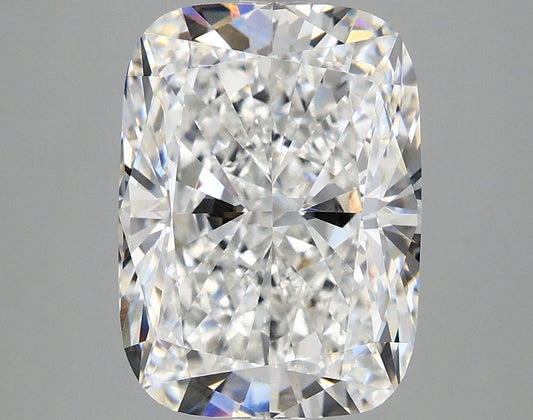 Lab-Grown Cushion Diamond - 4.6 Carats, E Color, VVS2 Clarity - Certified by IGI - Report Number: LG655410995