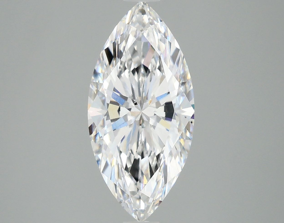 Lab-Grown Marquise Diamond - 2.58 Carats, E Color, VS2 Clarity - Certified by IGI - Report Number: LG654448737