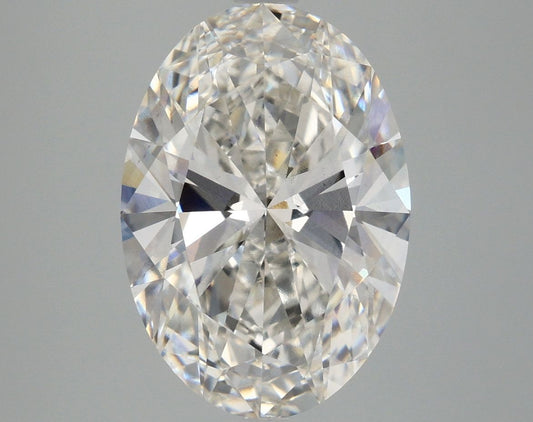 Lab-Grown Oval Diamond - 4.72 Carats, F Color, VS2 Clarity - Certified by IGI - Report Number: LG667407906