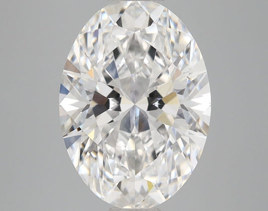 Lab-Grown Oval Diamond - 3.57 Carats, D Color, VVS2 Clarity - Certified by IGI - Report Number: LG689543096
