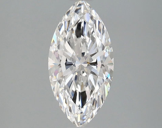 Lab-Grown Marquise Diamond - 1.48 Carats, F Color, VVS2 Clarity - Certified by IGI - Report Number: LG669471913