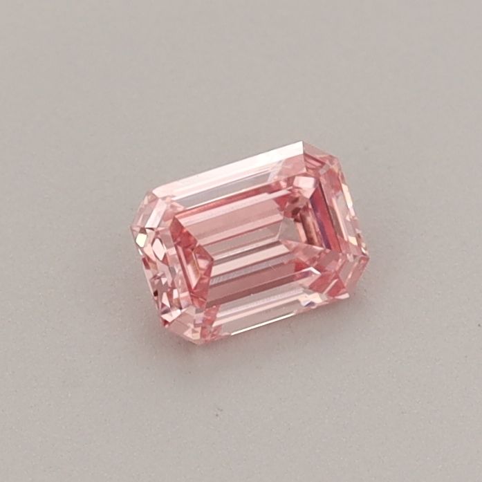 Emerald 0.26ct Fancy Vivid Pink VVS2 - Cut • IGI • LG784680338
