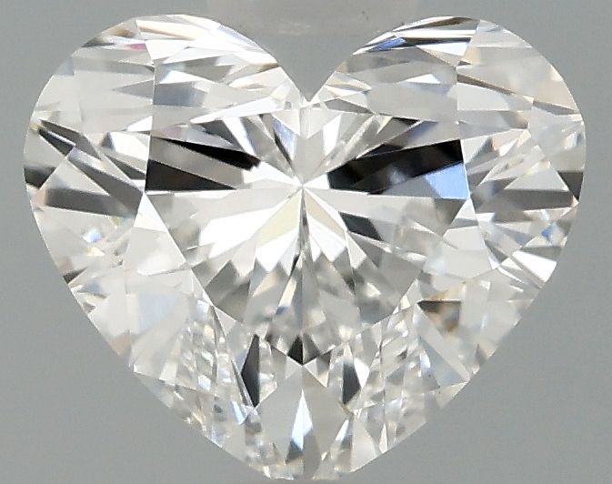 Lab-Grown Heart Diamond - 0.96 Carats, E Color, VVS2 Clarity - Certified by IGI - Report Number: LG715507687