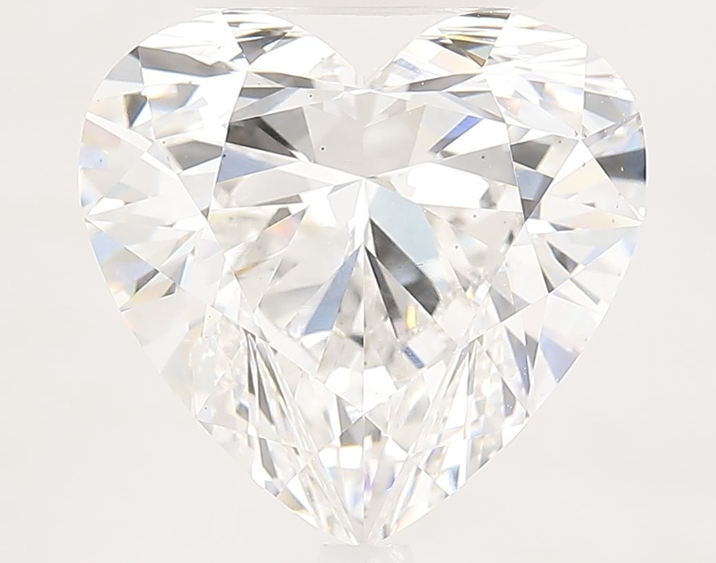 Lab-Grown Heart Diamond - 6.09 Carats, F Color, VS2 Clarity - Certified by IGI - Report Number: LG608360166