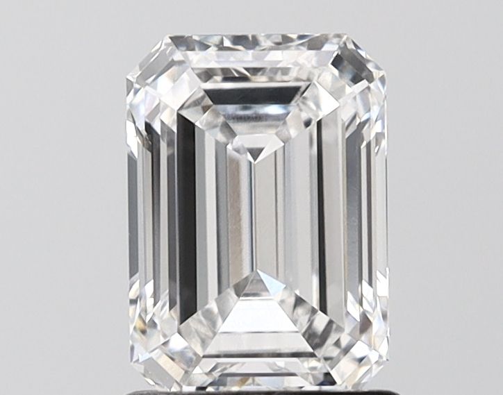 Lab-Grown Emerald Diamond - 1.45 Carats, E Color, VVS2 Clarity - Certified by IGI - Report Number: LG698584851