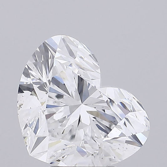 Lab-Grown Heart Diamond - 5.01 Carats, D Color, VS2 Clarity - Certified by IGI - Report Number: LG681573108