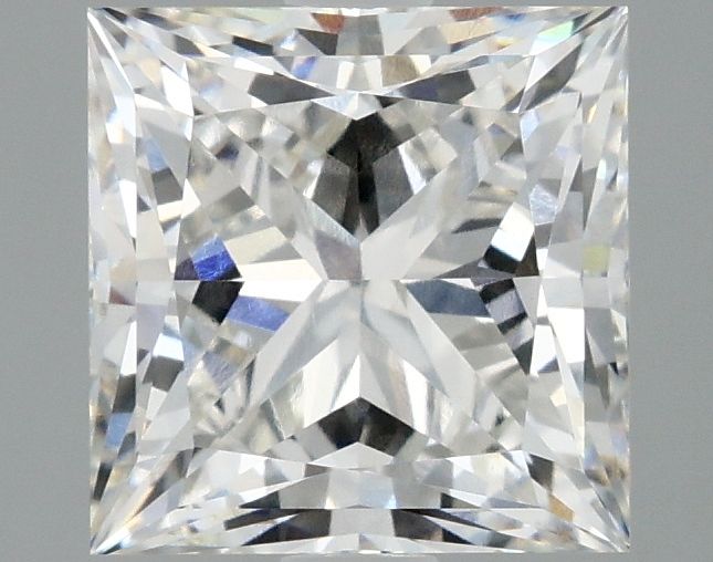 Lab-Grown Princess Diamond - 2.53 Carats, F Color, VVS2 Clarity - Certified by IGI - Report Number: LG647422956