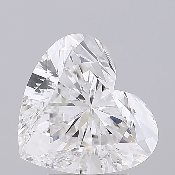 Lab-Grown Heart Diamond - 4.0 Carats, E Color, VS2 Clarity - Certified by IGI - Report Number: LG671499037