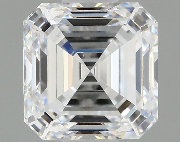 Lab-Grown Asscher Diamond - 1.01 Carats, D Color, VS1 Clarity - Certified by IGI - Report Number: LG674549259