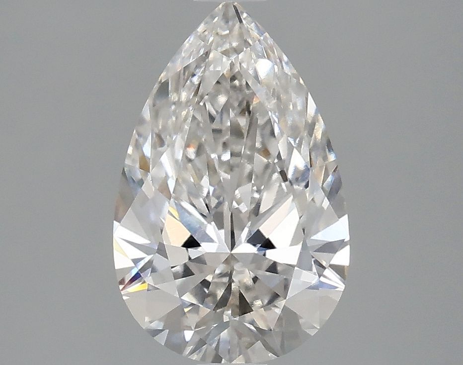 Lab-Grown Pear Diamond - 1.98 Carats, F Color, VVS2 Clarity - Certified by IGI - Report Number: LG664409512