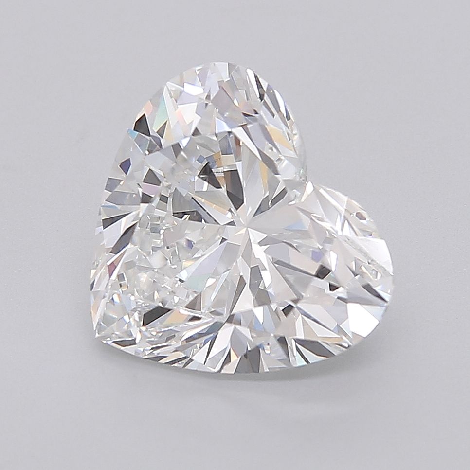 Lab-Grown Heart Diamond - 4.74 Carats, E Color, VVS2 Clarity - Certified by IGI - Report Number: LG717560469