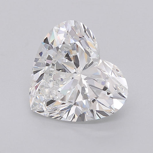 Lab-Grown Heart Diamond - 4.74 Carats, E Color, VVS2 Clarity - Certified by IGI - Report Number: LG717560469