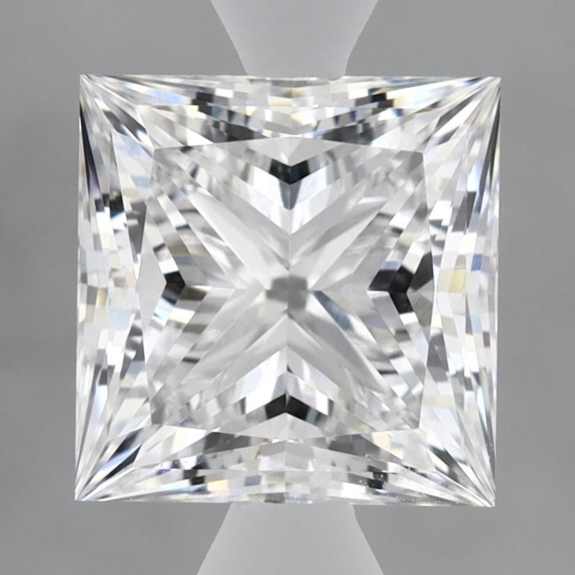 Lab-Grown Princess Diamond - 3.03 Carats, E Color, VVS2 Clarity - Certified by IGI - Report Number: LG625427491