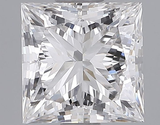 Lab-Grown Princess Diamond - 0.95 Carats, F Color, VS1 Clarity - Certified by IGI - Report Number: LG592361382