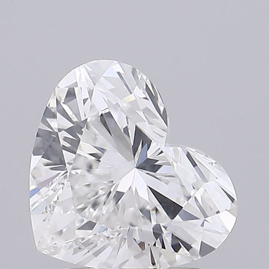 Lab-Grown Heart Diamond - 2.01 Carats, F Color, VVS2 Clarity - Certified by IGI - Report Number: LG699503540