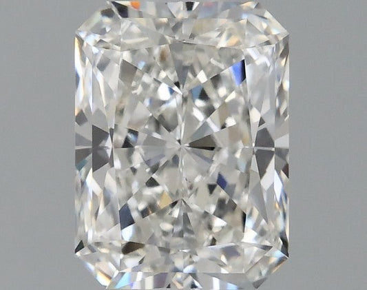 Lab-Grown Radiant Diamond - 1.45 Carats, F Color, VS1 Clarity - Certified by IGI - Report Number: LG645452863