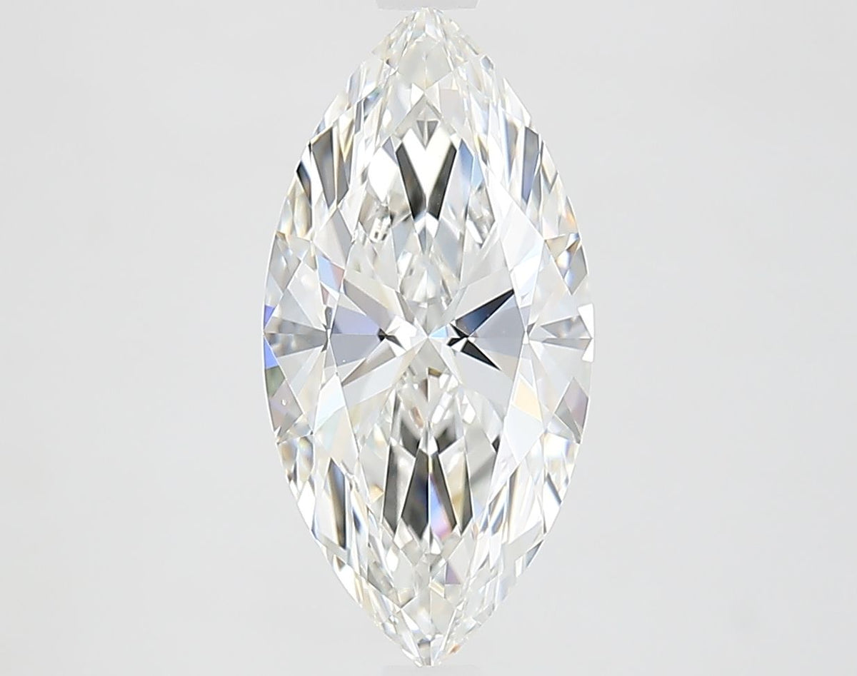 Lab-Grown Marquise Diamond - 2.47 Carats, F Color, VVS2 Clarity - Certified by IGI - Report Number: LG662445302