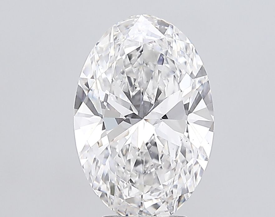 Lab-Grown Oval Diamond - 5.08 Carats, E Color, VS2 Clarity - Certified by IGI - Report Number: LG683583090