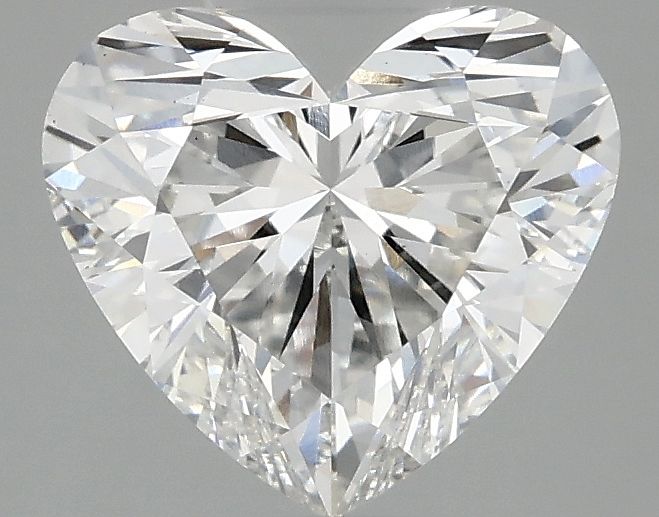 Lab-Grown Heart Diamond - 1.95 Carats, F Color, VS1 Clarity - Certified by IGI - Report Number: LG695511265