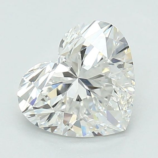 Lab-Grown Heart Diamond - 0.99 Carats, E Color, VS1 Clarity - Certified by IGI - Report Number: LG691570997