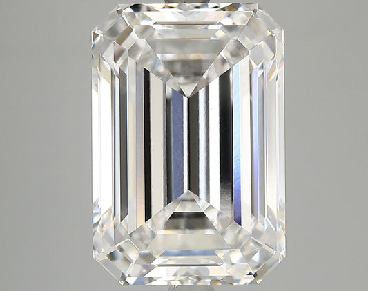 Lab-Grown Emerald Diamond - 7.04 Carats, F Color, VVS2 Clarity - Certified by IGI - Report Number: LG681571609