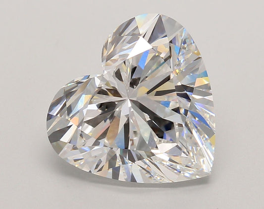 Lab-Grown Heart Diamond - 6.06 Carats, E Color, VS1 Clarity - Certified by IGI - Report Number: LG696550552