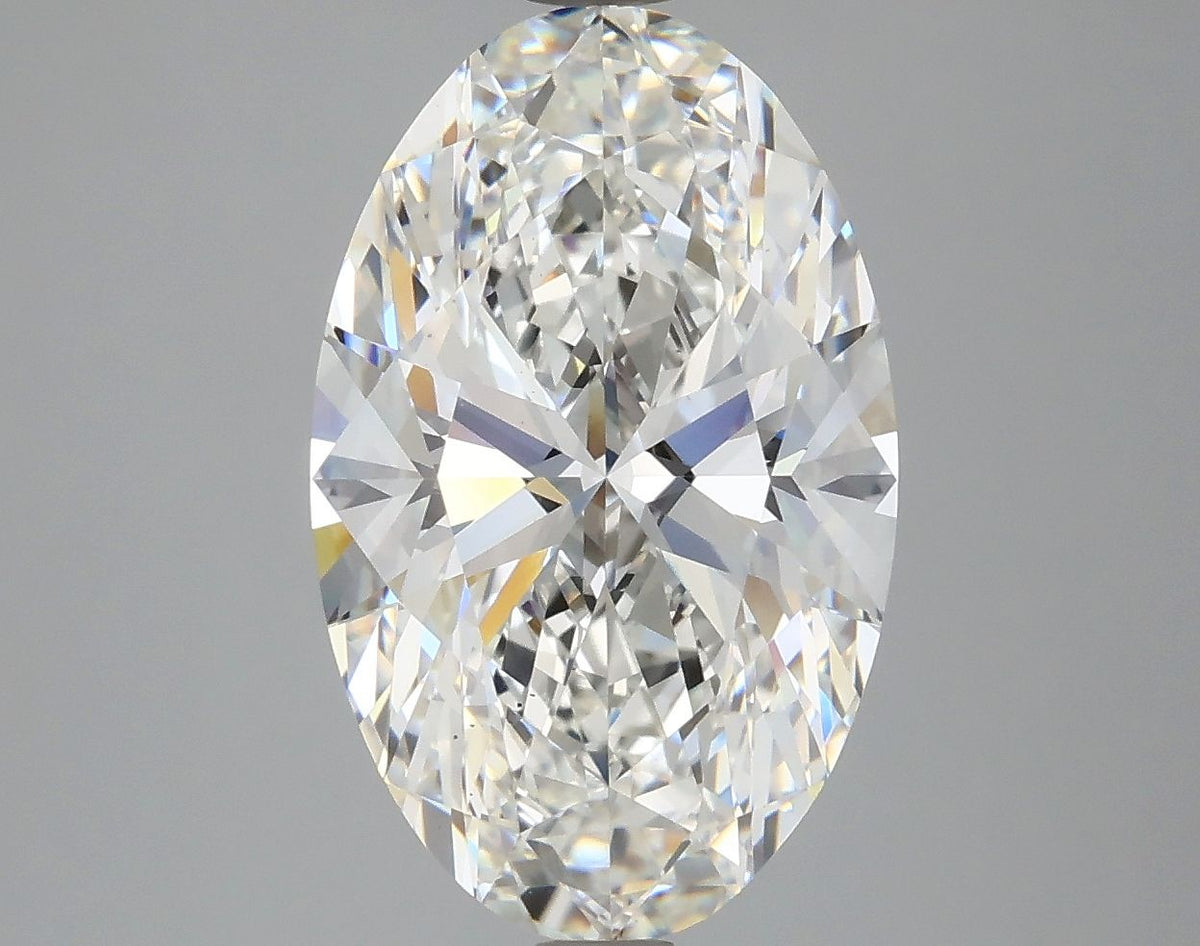 Lab-Grown Oval Diamond - 4.72 Carats, F Color, VS2 Clarity - Certified by IGI - Report Number: LG607396996
