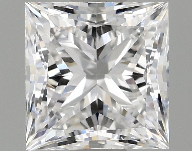 Lab-Grown Princess Diamond - 0.99 Carats, D Color, VS2 Clarity - Certified by IGI - Report Number: LG687570408