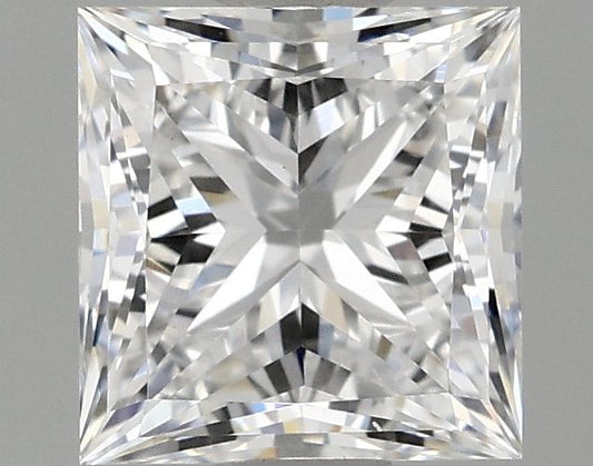 Lab-Grown Princess Diamond - 0.99 Carats, D Color, VS2 Clarity - Certified by IGI - Report Number: LG687570408